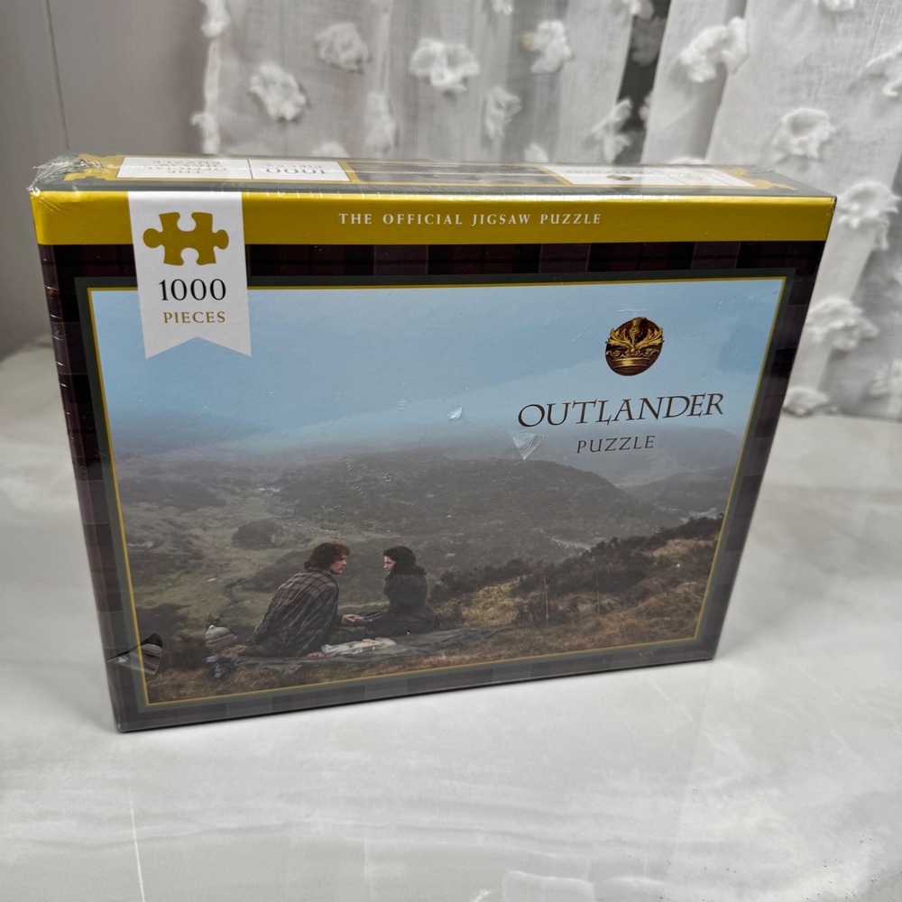 Outlander Official Collectible Jigsaw Puzzle 1000 Pieces Jamie Claire Fraser NEW